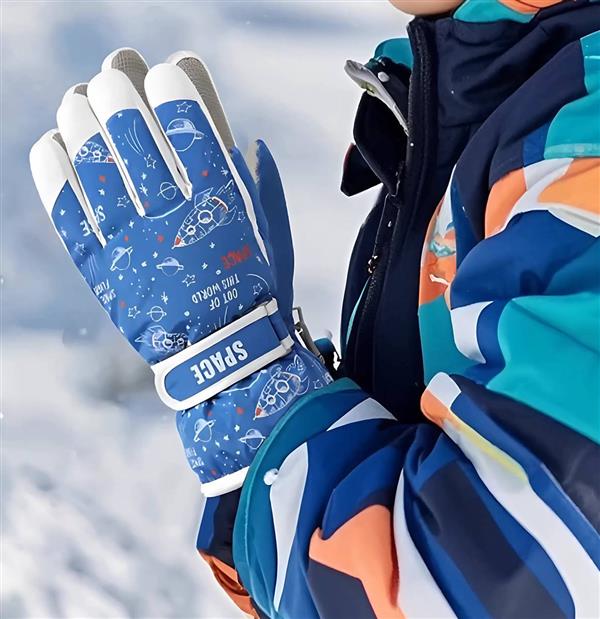 دستکش ضداب داخل لاینردار ضخیم طرح SPACE کد 21205