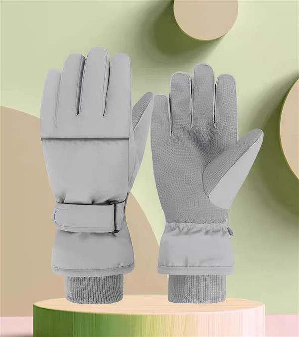 دستکش ضداب داخل لاینردار ضخیم SIMPLE رنگ  طوسی  کد 21222