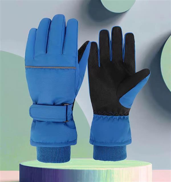 دستکش ضداب داخل لاینردار ضخیم SIMPLE رنگ  ابی  کد 21225