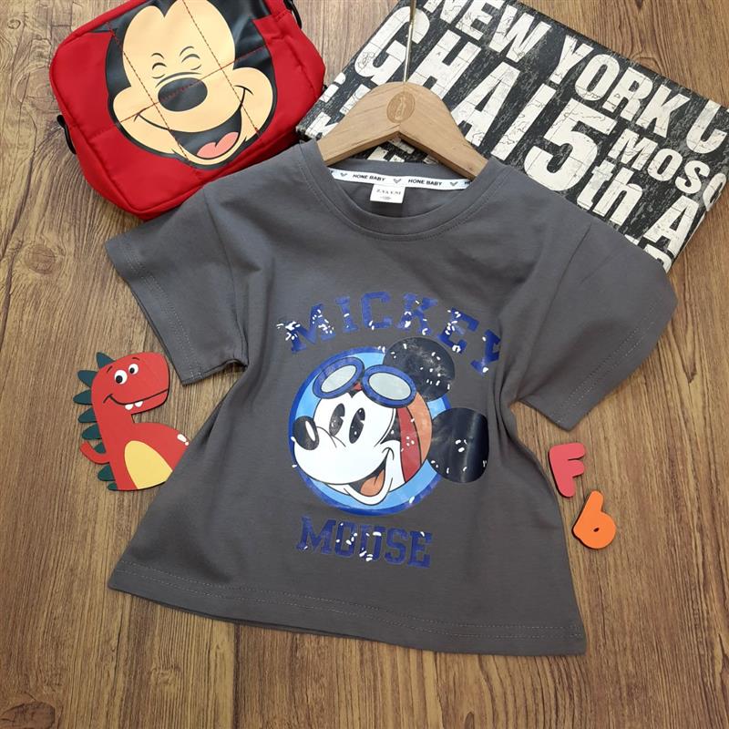 تیشرت طوسی MICKEY MOUSE کد 12548