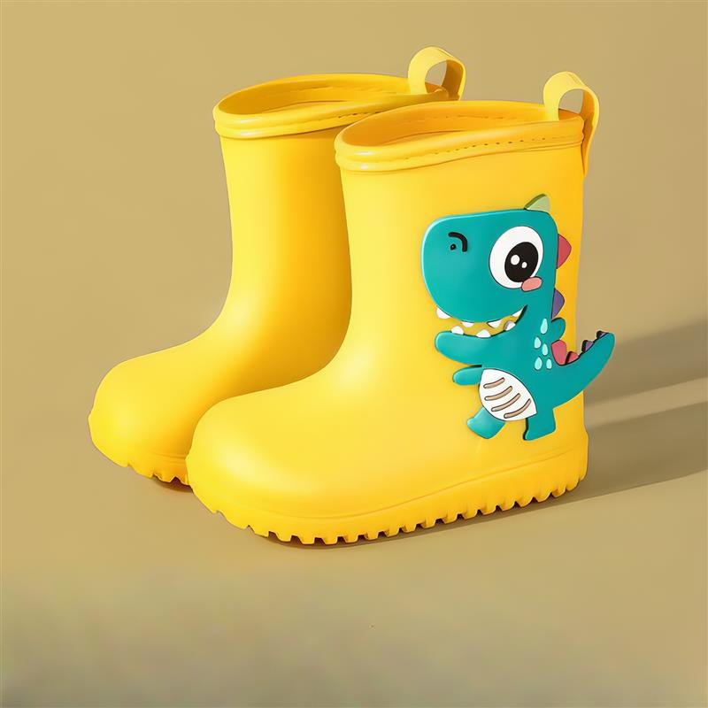 رین بوت طرح BABY DINO رنگ زرد کد 15680