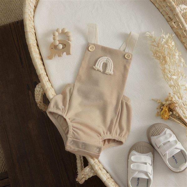 بادی کشمیر طرح رنگین کمان رنگ کرم کد 16076