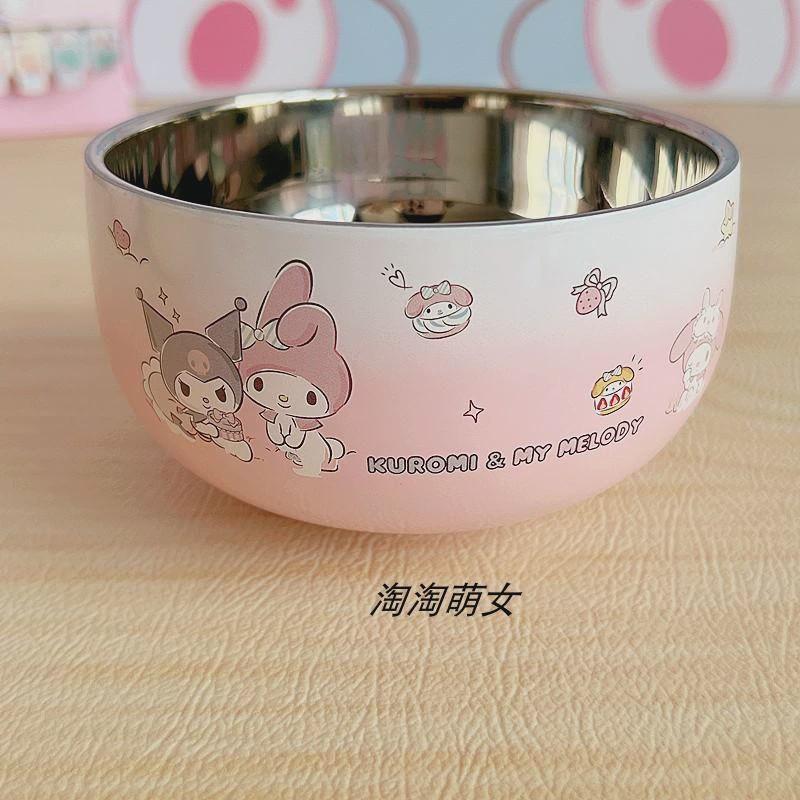 ظرف غذا استیل طرح کرومی و‌دوستان کد 18780