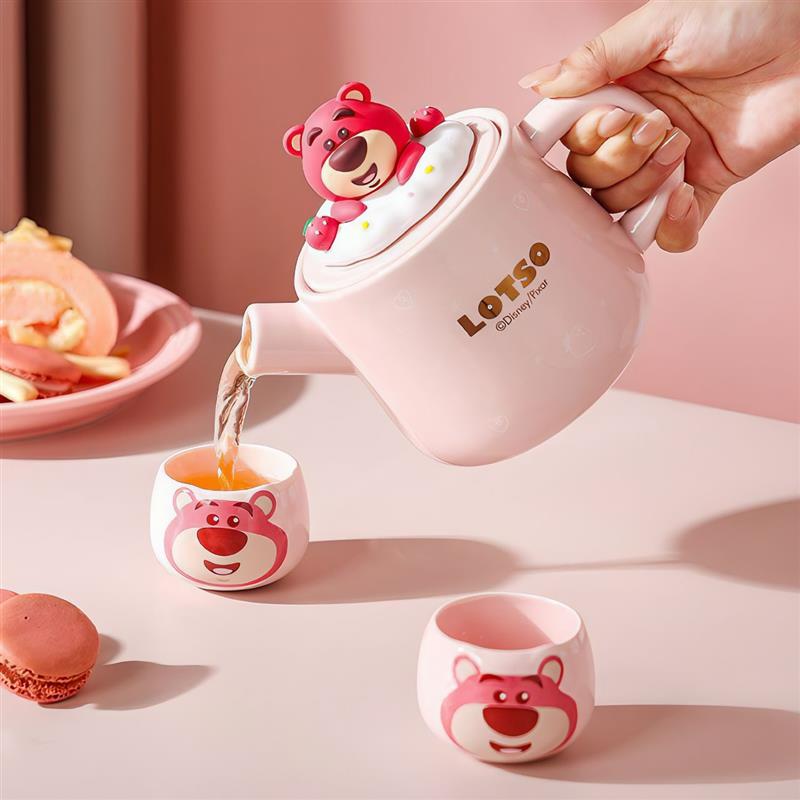 پک قوری و فنجون کارتونی برجسته کد 19645