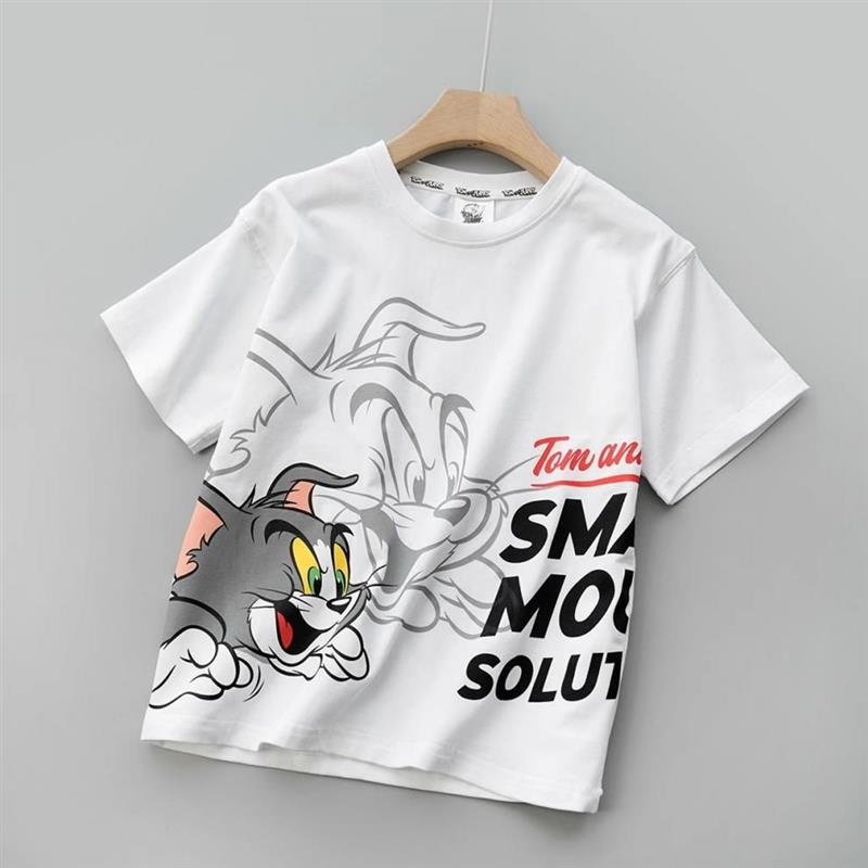 تیشرت طرح TOM رنگ سفید کد 20066