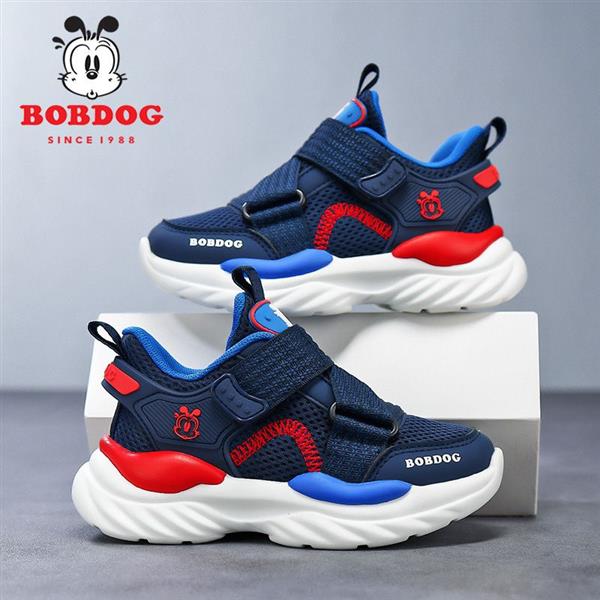 کتونی FASHION رویه بند ضربدری BOBDOG رنگ سورمه ای کد 20591