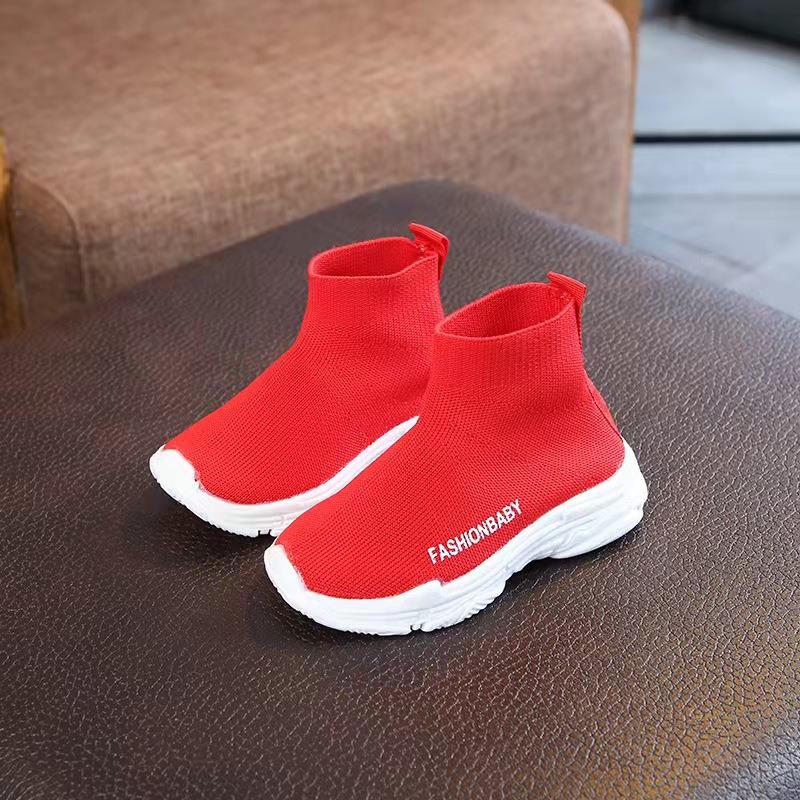 کتونی کشی ساقدار Fashion Baby رنگ قرمز کد 20728