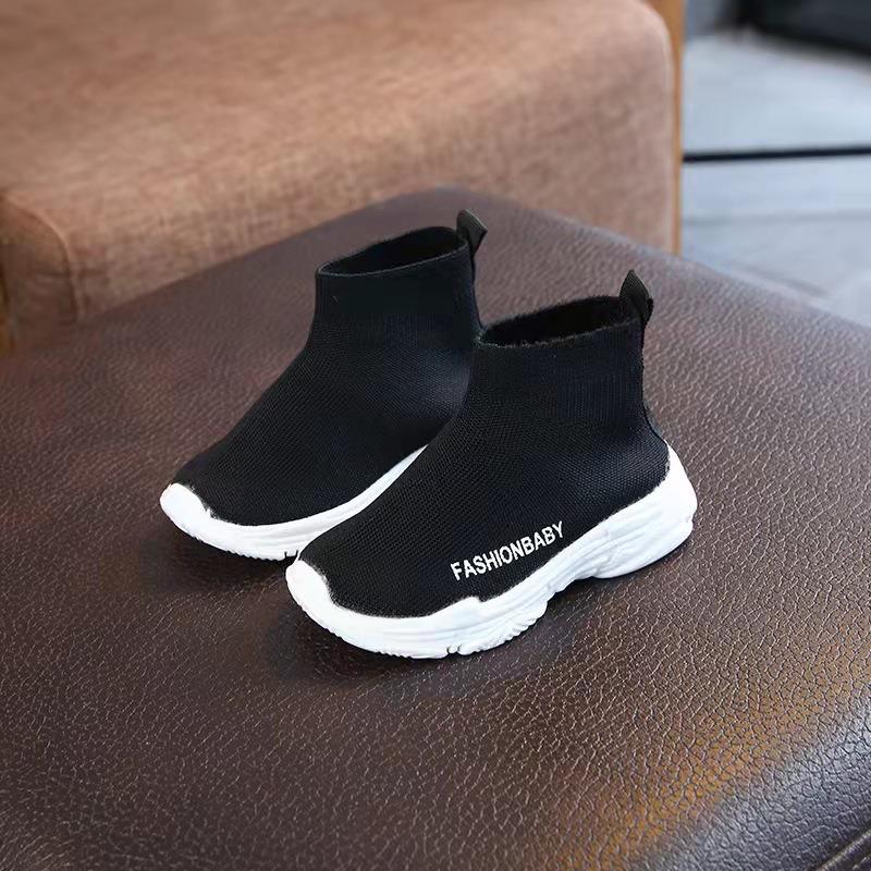 کتونی کشی ساقدار Fashion Baby رنگ مشکی کد 20730