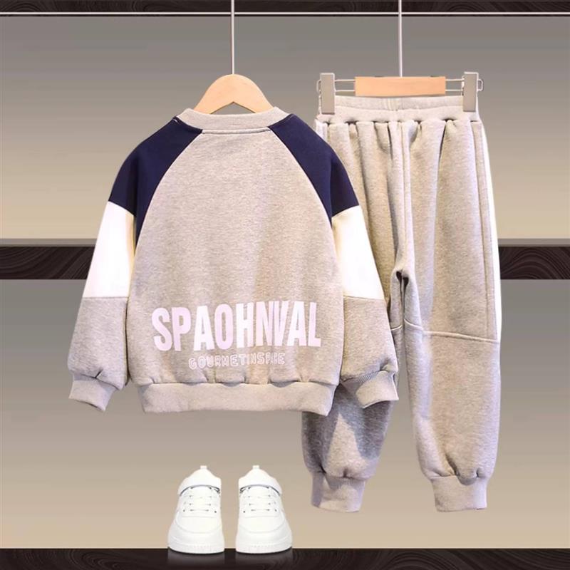 ست دورس و شلوار اسلش گت دار طرح فضانورد رنگ طوسی کد 20849