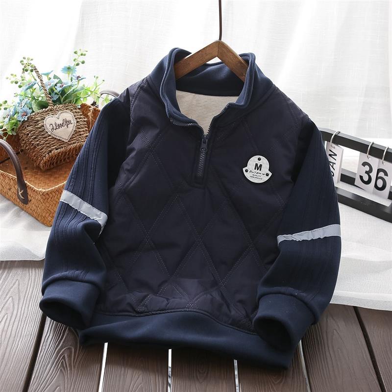 دورس ضداب طرح M استین حوله ای کت دار فشن رنگ سورمه ای کد 20851