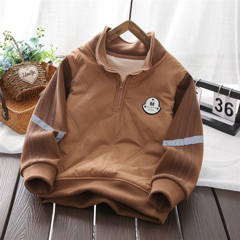 دورس ضداب طرح M استین حوله ای کت دار فشن رنگ نسکافه ای کد 20852