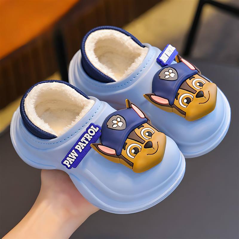 پاپوش داخل خز سگ های نگهبان برجسته رنگ ابی کد 20911