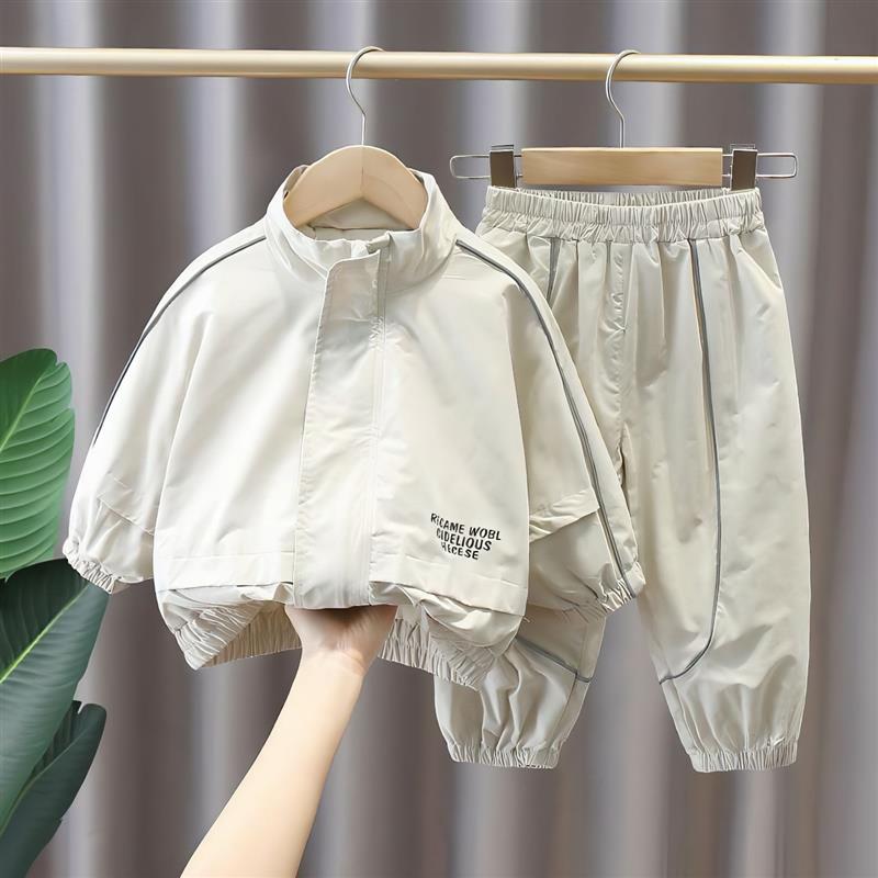 ست بارونی و شلوار فشن طرح JIMIKATE رنگ شیری کد 20937