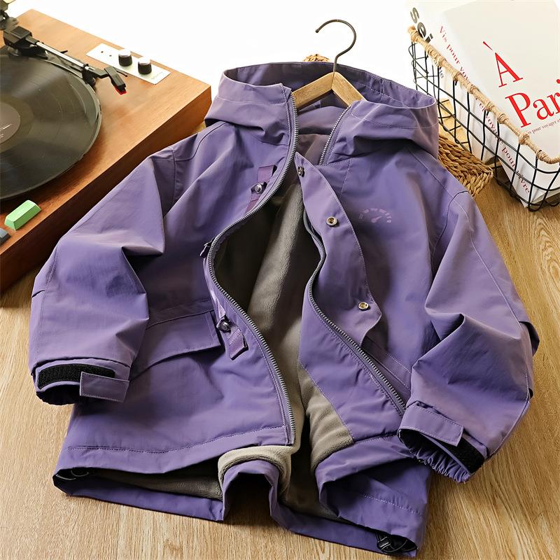 کاپشن داخل لاینردار FASHION  SPORT رنگ بنفش کد 20948