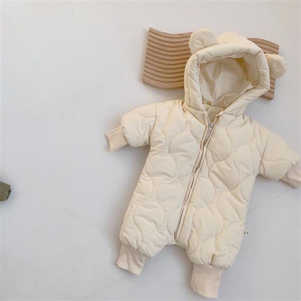 سرهمی خرسی گوش برجسته ضداب داخل لاینردار رنگ شیری کد 20955