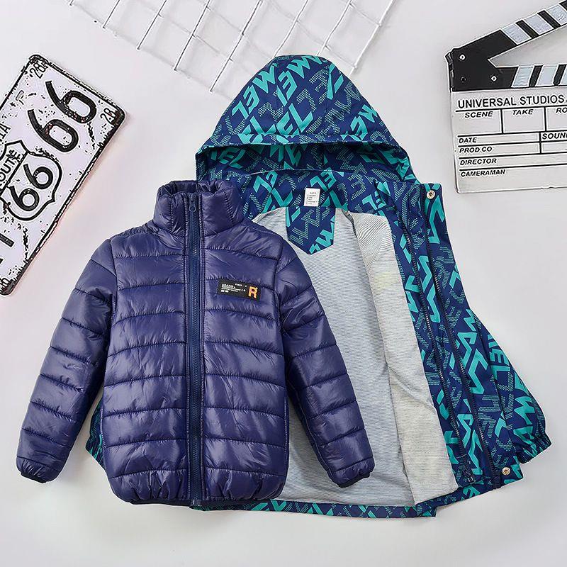 ست کاپشن و بادگیر طرح حروف انگلیسی رنگ سبزابی کد 20969