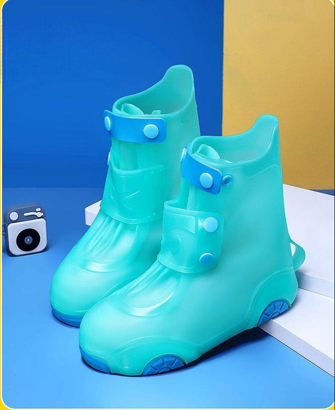 کاور کفش ضخیم سیلیکونی رنگ سبزابی کد 20996