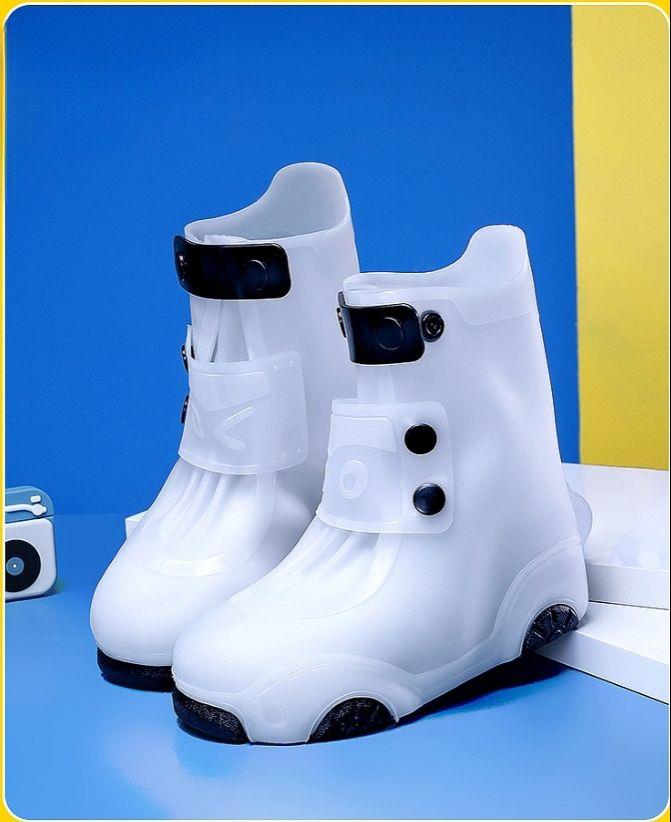 کاور کفش ضخیم سیلیکونی رنگ سفید کد 20998