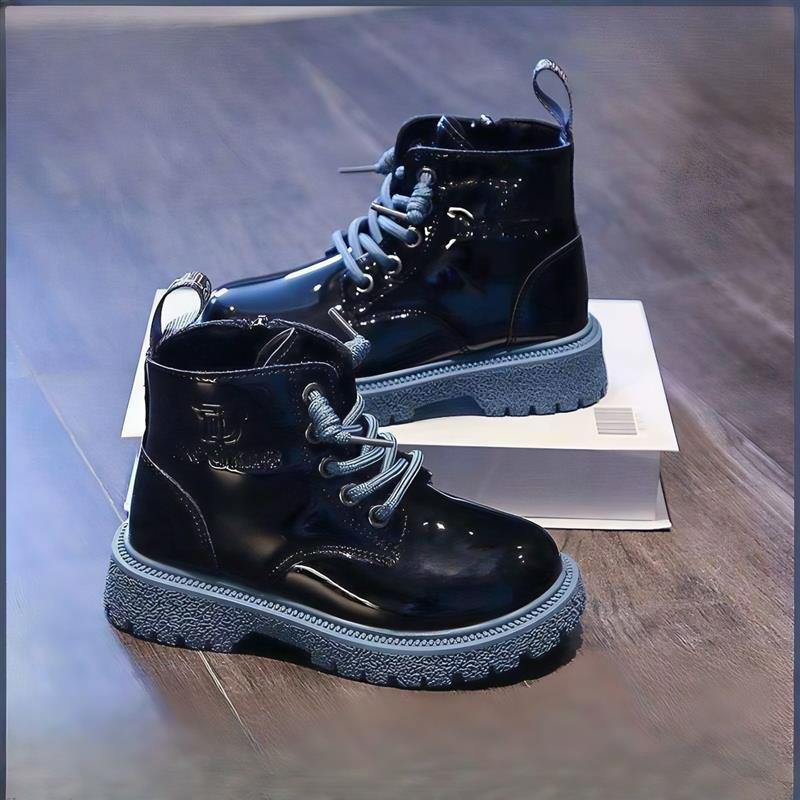 بوت ورنی فشن مشکی لژ ابی کد 21025