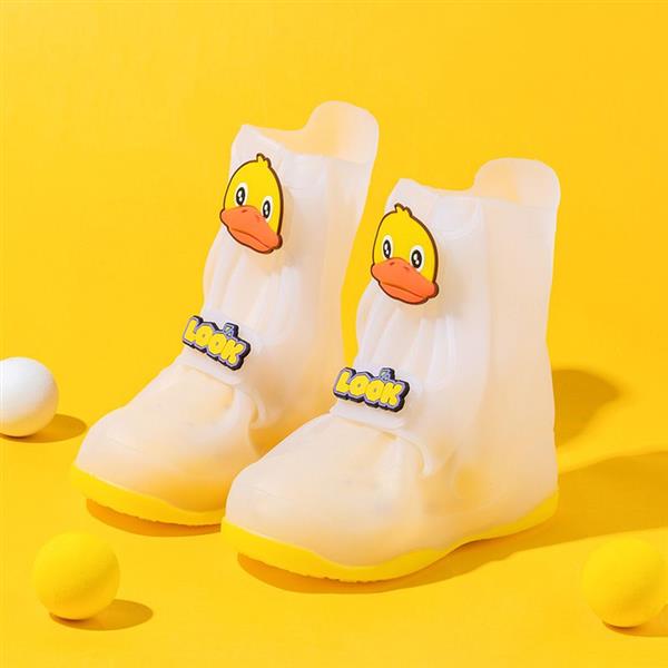 کاور کفش ضخیم سیلیکونی طرح جوجه زرد کد 21035