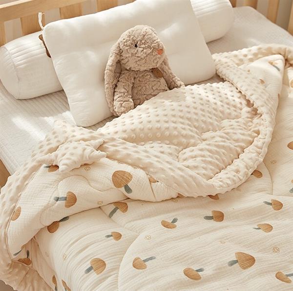 لحاف ضخیم الیاف لایکو رویه پنبه ای طرح عروسکی کد 21131