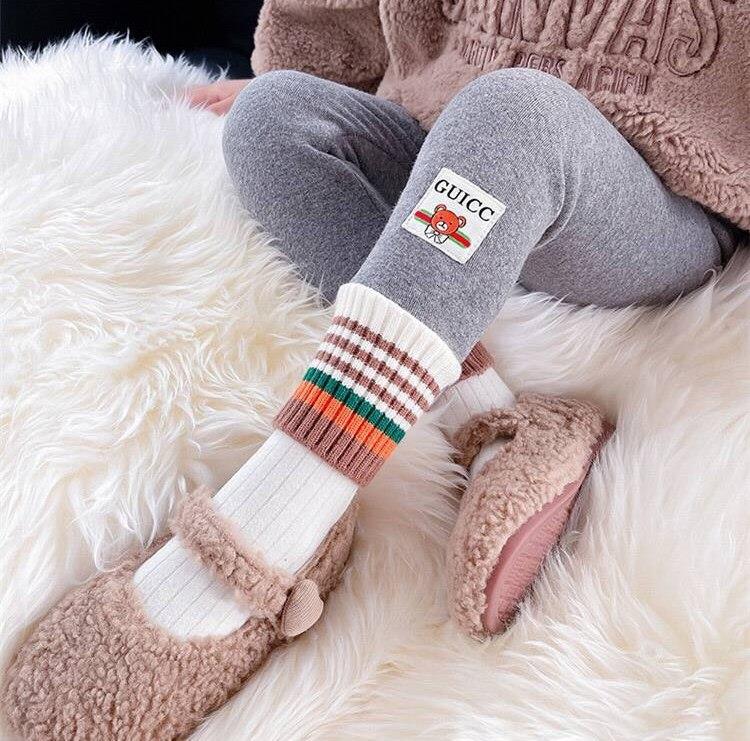 لگ نخی پایین گت طرح GUICC رنگ طوسی کمرنگ کد 21151