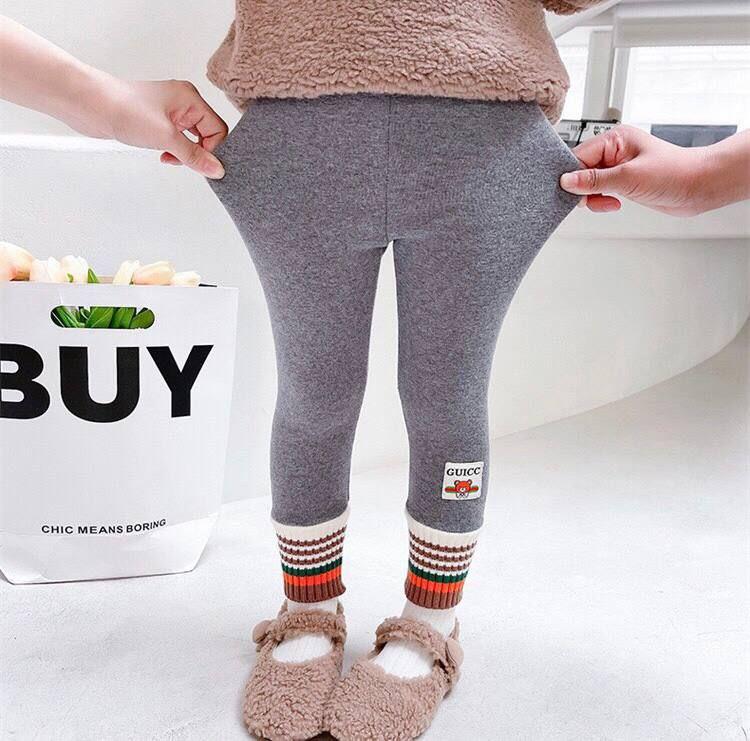 لگ نخی پایین گت طرح GUICC رنگ طوسی پررنگ کد 21152