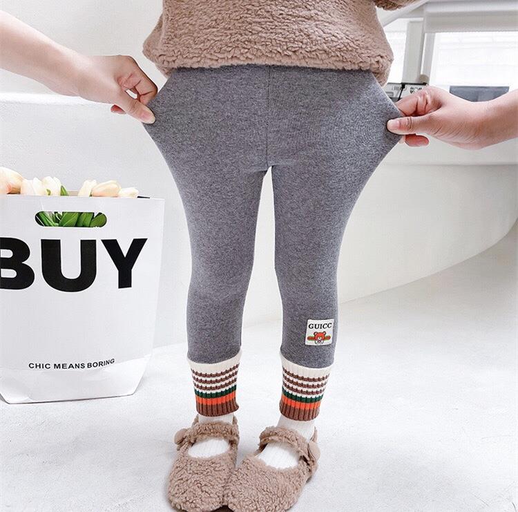 لگ نخی پایین گت طرح GUICC رنگ طوسی پررنگ کد 21152