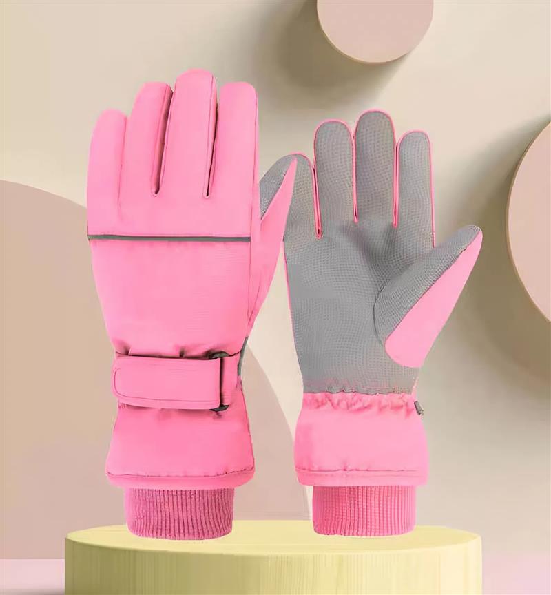 دستکش ضداب داخل لاینردار ضخیم SIMPLE رنگ  صورتی کد 21221