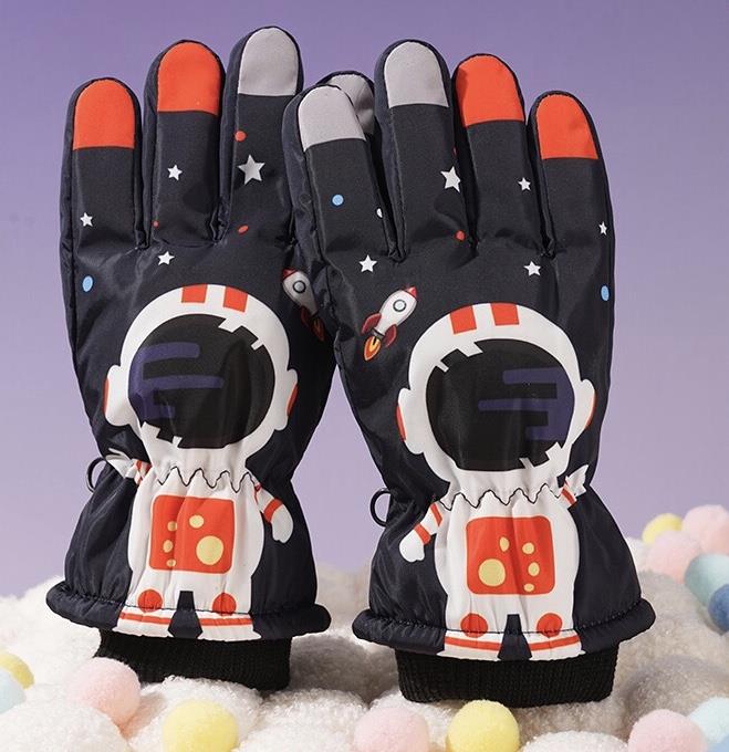 دستکش ضداب داخل لاینردار ضخیم طرح فضانورد رباتیک  کد 21227