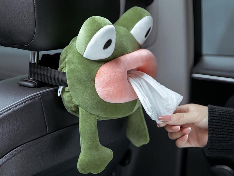 جا دستمال کاغذی فانتزی طرح کارتونی داخل خودرو کد 21239