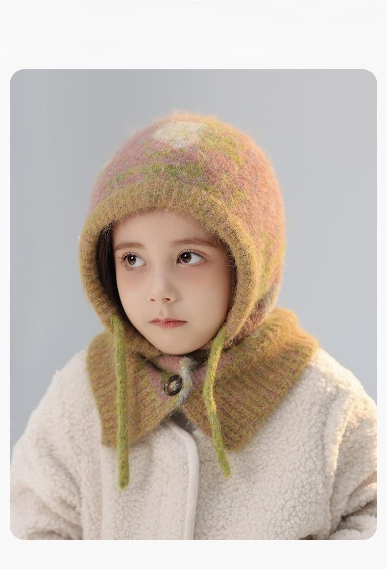 کلاه بافت گردن گیر چریکی کد 21374