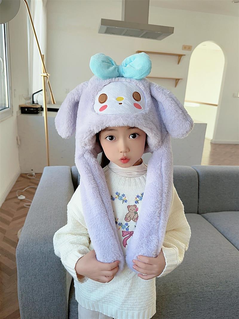 کلاه خز گوش متحرک طرح کارتونی کد 21447