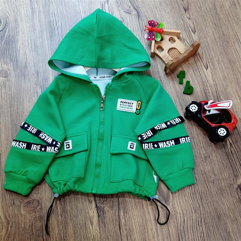 سویشرت طرح PERFECT رنگ سبز کد 9521